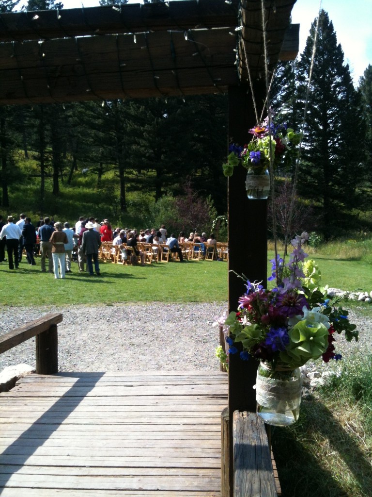Wedding in Three Forks, MT